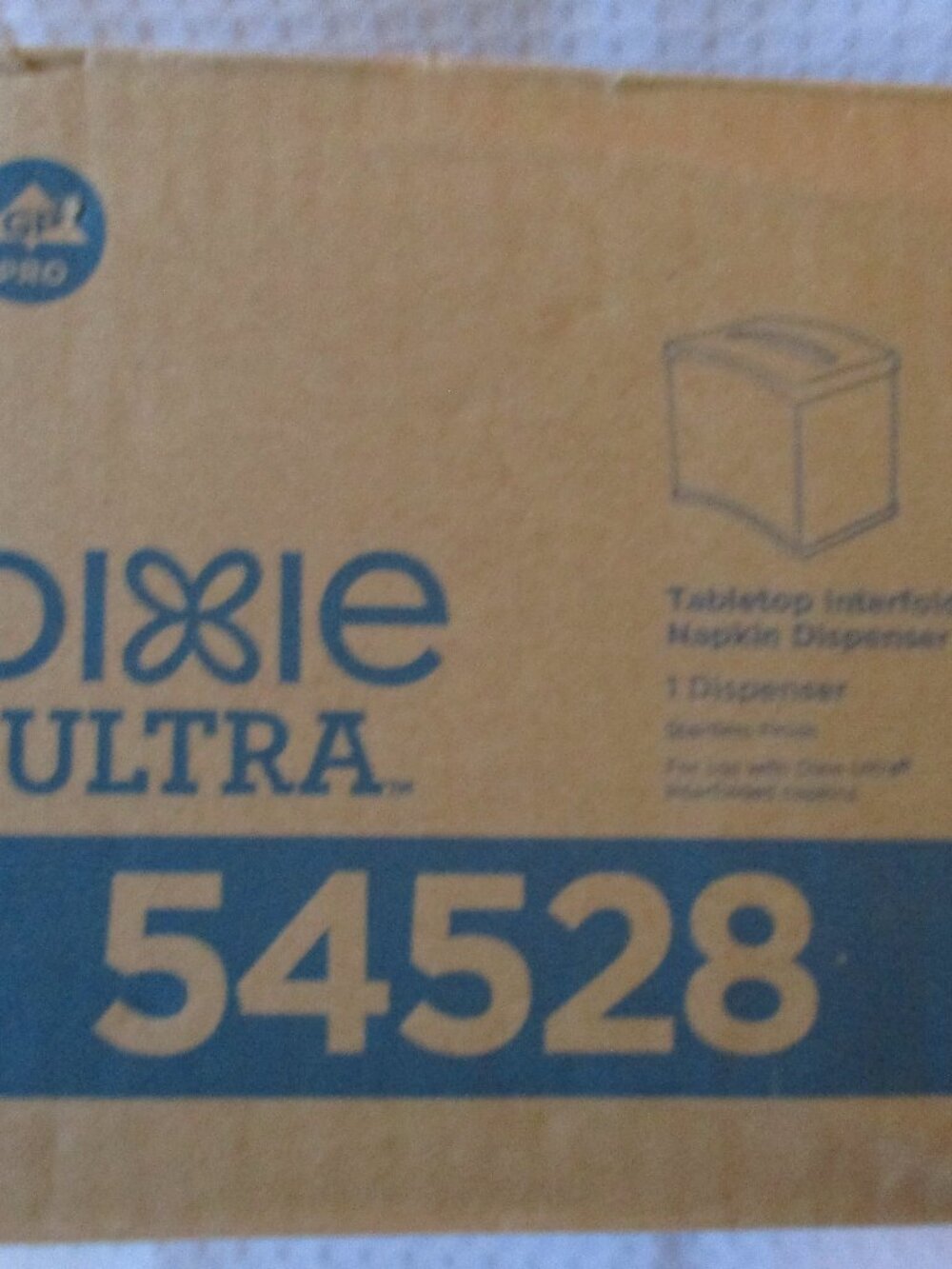 NIB Dixie Ultra GP Pro Tabletop Interfold Napkin Dispenser #54528